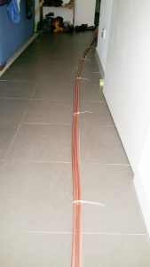 Extended and cable tied tubing